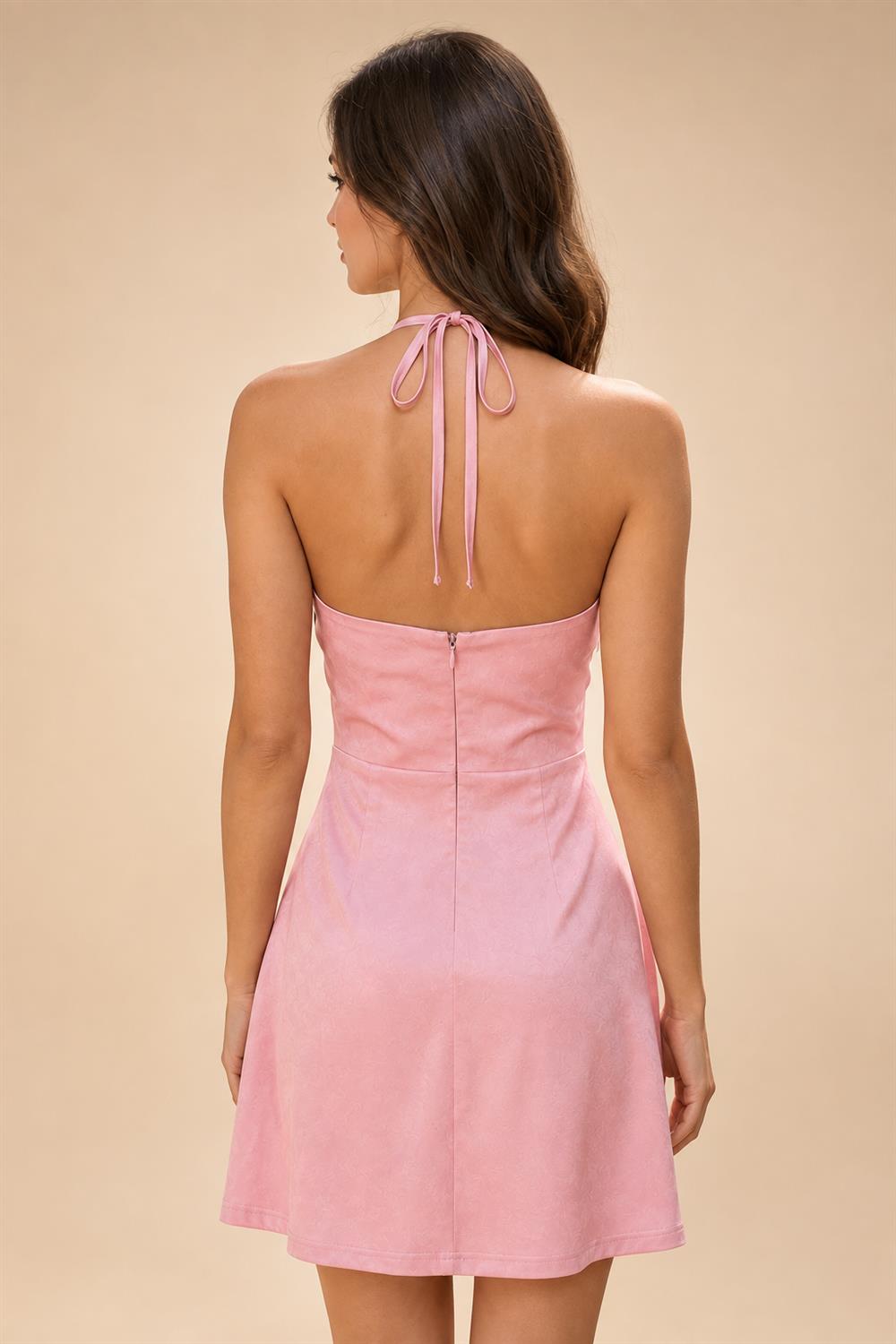 Chiffon A-Line/Princess Spaghetti Straps Mini Homecoming Dresses with Ruffles (SHI22370482)
