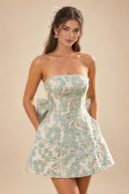 Chiffon A-Line/Princess Spaghetti Straps Mini Homecoming Dresses with Ruffles (SHI22370482)