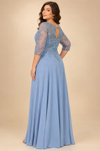 V Neck Satin Pleated Mermaid Mother of the Bride Dresses (SHIR1110589)