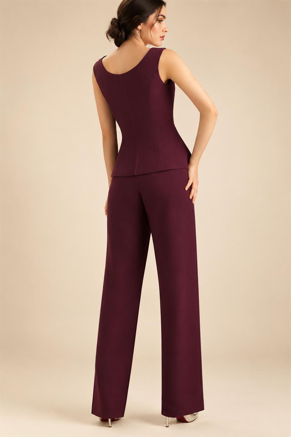 Lightweight Sheath Tea-Length Chiffon Mother of the Bride & Groom Dresses with Cowl Neck & Ruched Waist (SHI22500689)