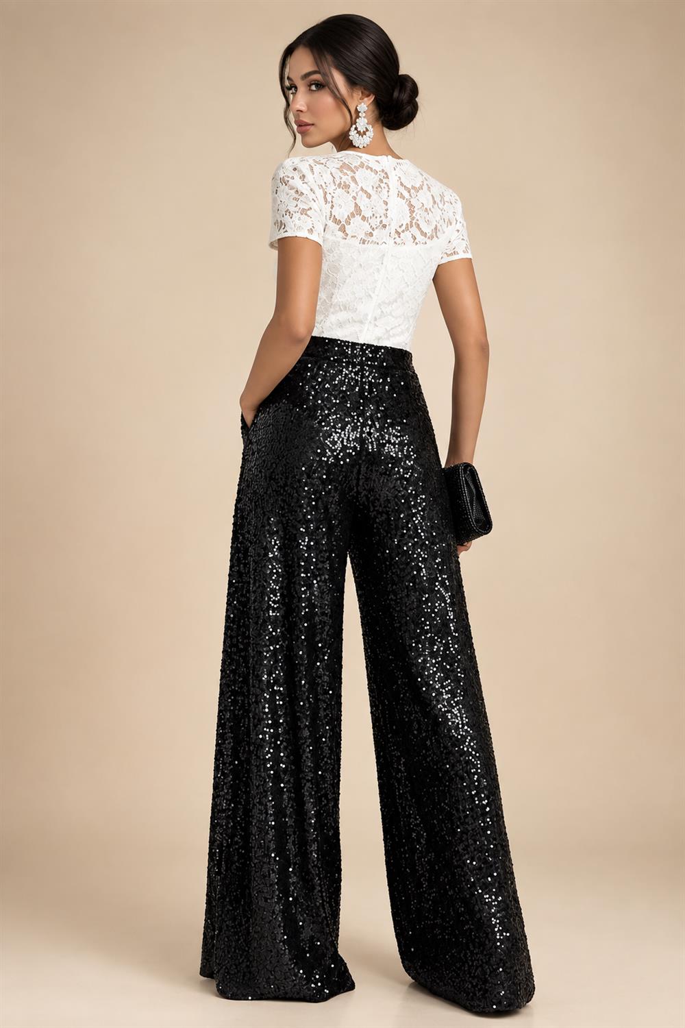 A-Line Metallic Satin Off Shoulder Bow Mother of the Bride & Groom Dresses with Floral Lace Appliques, Ruched Waist & Sweep Train (SHI22500425)