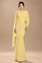 A-Line/Princess Sweetheart Chiffon Maxi Mother of the Bride & Groom Dresses with Lace Appliques & Sweep Train (SHI22501652)