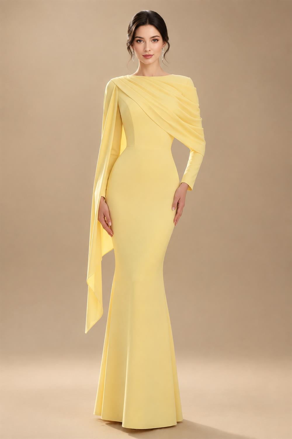 A-Line/Princess Sweetheart Chiffon Maxi Mother of the Bride & Groom Dresses with Lace Appliques & Sweep Train (SHI22501652)