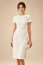 Mermaid/Trumpet One Shoulder Floral Embroidery Maxi Mother of the Bride & Groom Dresses with Side Sash & Ruched Waist (SHI22501626)