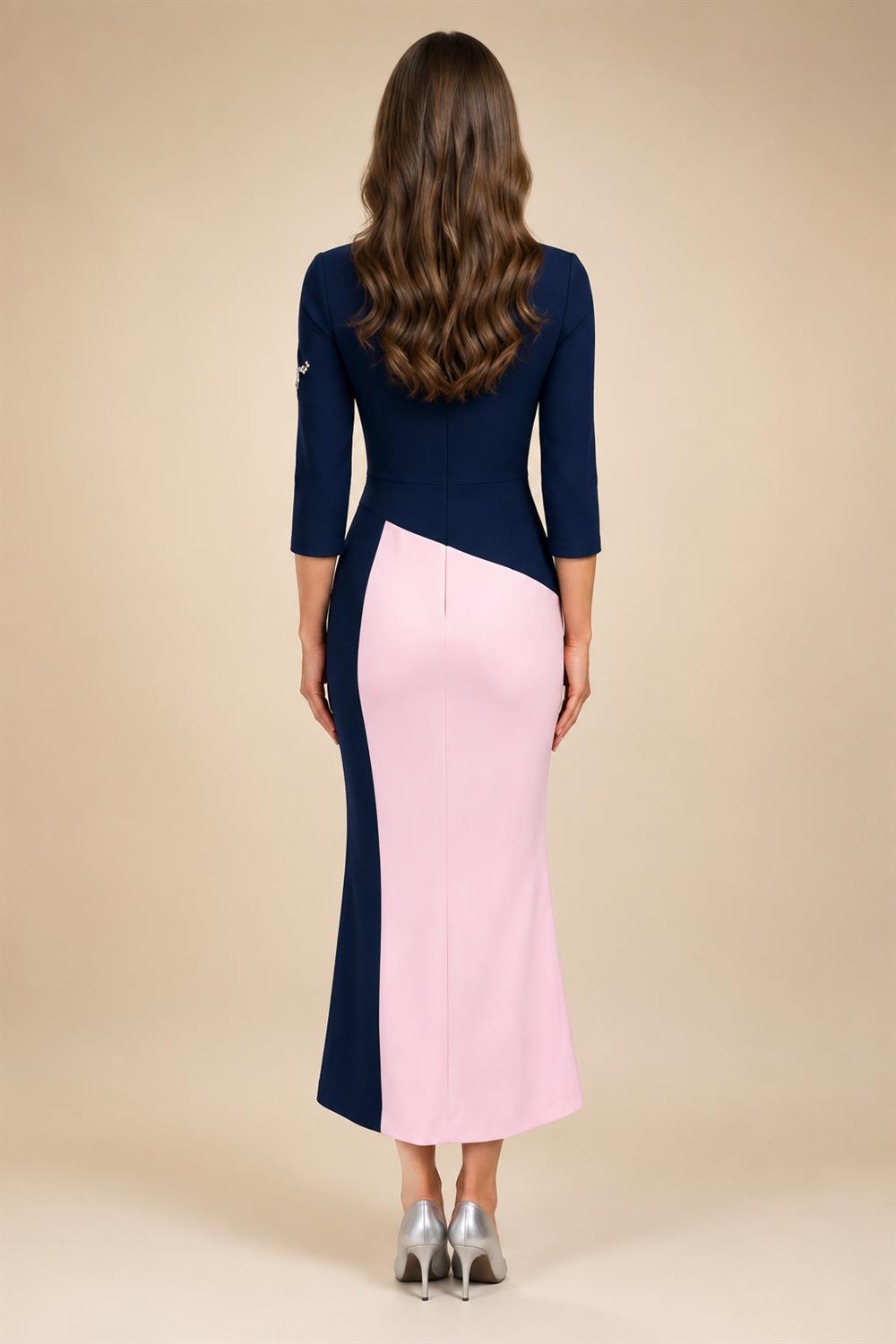 Scoop Neck Floral Print Mermaid Mother of the Bride Dresses (SHIR1110328)