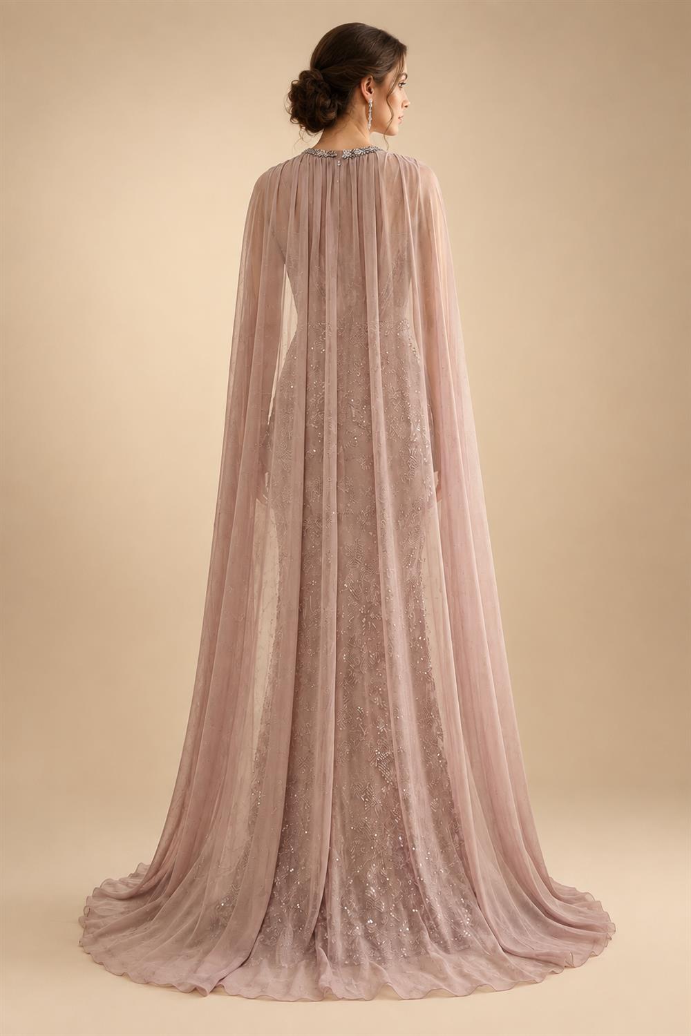 A-Line/Princess Scoop Neck Satin Tea-Length Mother of the Bride Dresses with Pockets (SHI22500122)