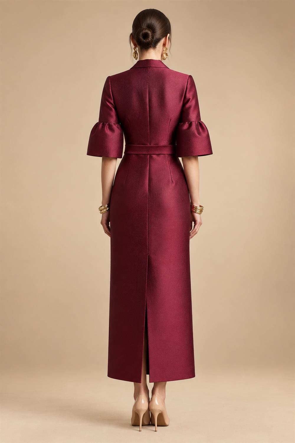 A-Line/Princess Scoop Neck Chiffon Floor-Length Mother of the Bride & Groom Dresses for Women (SHI22501635)