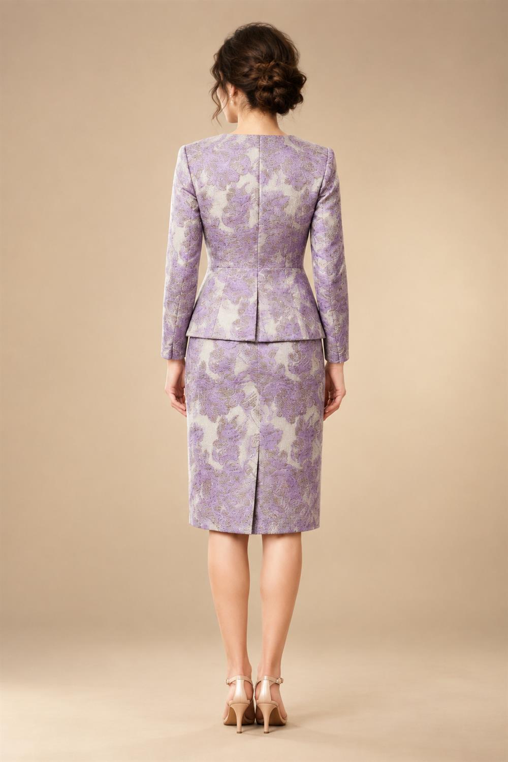 Sleeveless Lace Appliques Mother of the Bride Dresses with 3D Flower (SHI22500545)