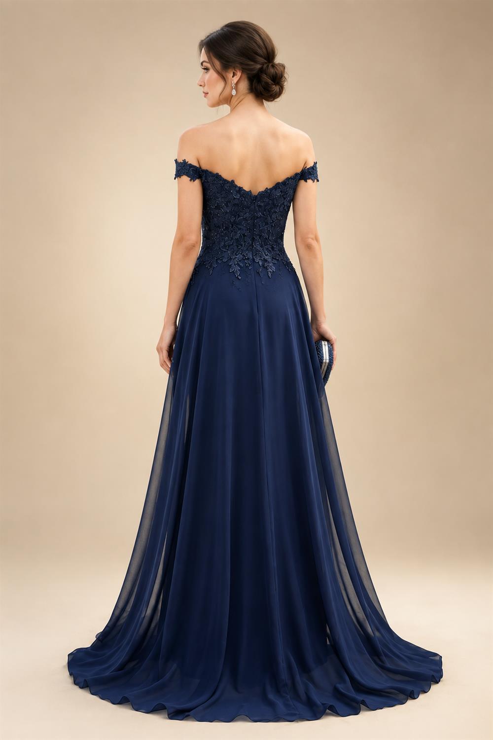 Sheath Satin Tea-Length Mother of the Bride & Groom Dresses with 3/4 Bell Sleeves & Crystal Embellished Belt (SHI22500471)