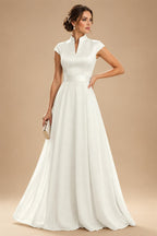 Elegant A-Line Chiffon Floor-Length Mother of the Bride & Groom Dresses with Satin Corset Bodice (SHI22500678)