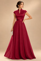 Elegant A-Line Chiffon Floor-Length Mother of the Bride & Groom Dresses with Satin Corset Bodice (SHI22500678)