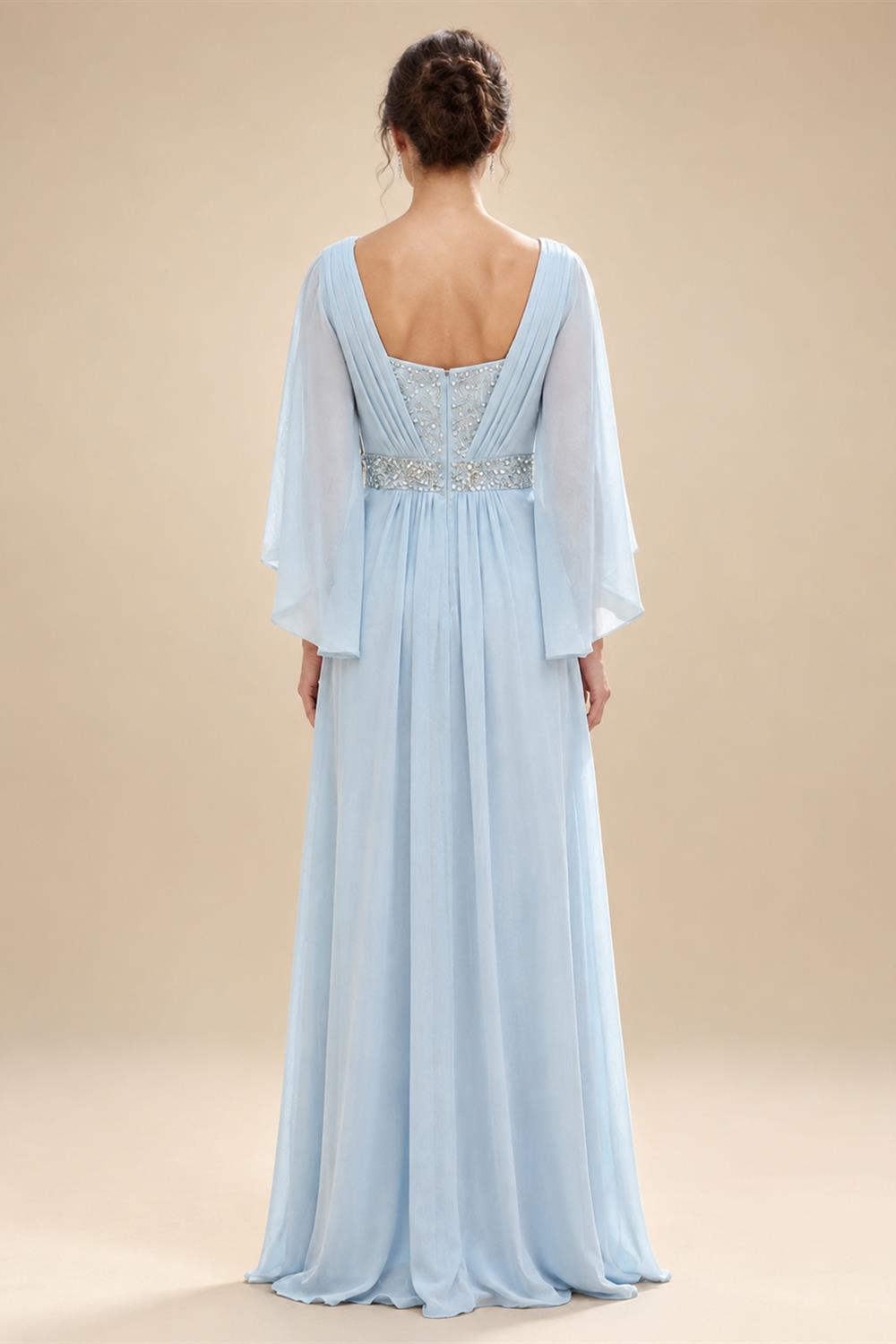 A-Line/Princess Scoop Neck Satin High-Low Mother of the Bride & Groom Dresses with Ruffles & Bow (SHI22501630)