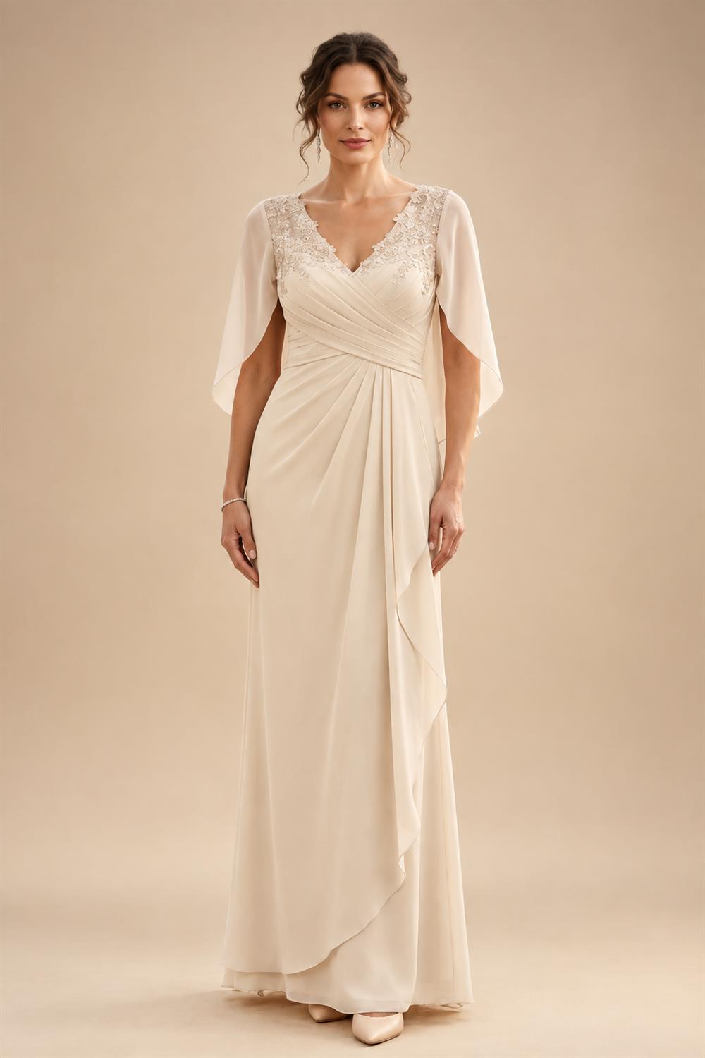 Sheath/Column Scoop Neck Velvet Maxi Mother of the Bride & Groom Dresses with Ruched Waist (SHI22501595)