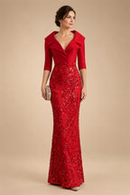 A-Line/Princess Scoop Neck Chiffon Floor-Length Mother of the Bride & Groom Dresses with Lace Appliques & Pleats (SHI22501611)
