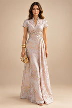 Lace Appliques Sheath/Column Scoop Neck Floor-Length Mother of the Bride & Groom Dresses for Women (SHI22501013)