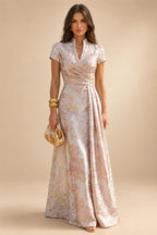 A-Line/Princess Mini Sparkly Sequin Tiered Homecoming Dresses with Spaghetti Straps (SHI22370561)