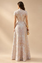 Lace Floral Sheath/Column Scoop Neck Floor-Length Mother of the Bride & Groom Dresses for Women (SHI22501493)