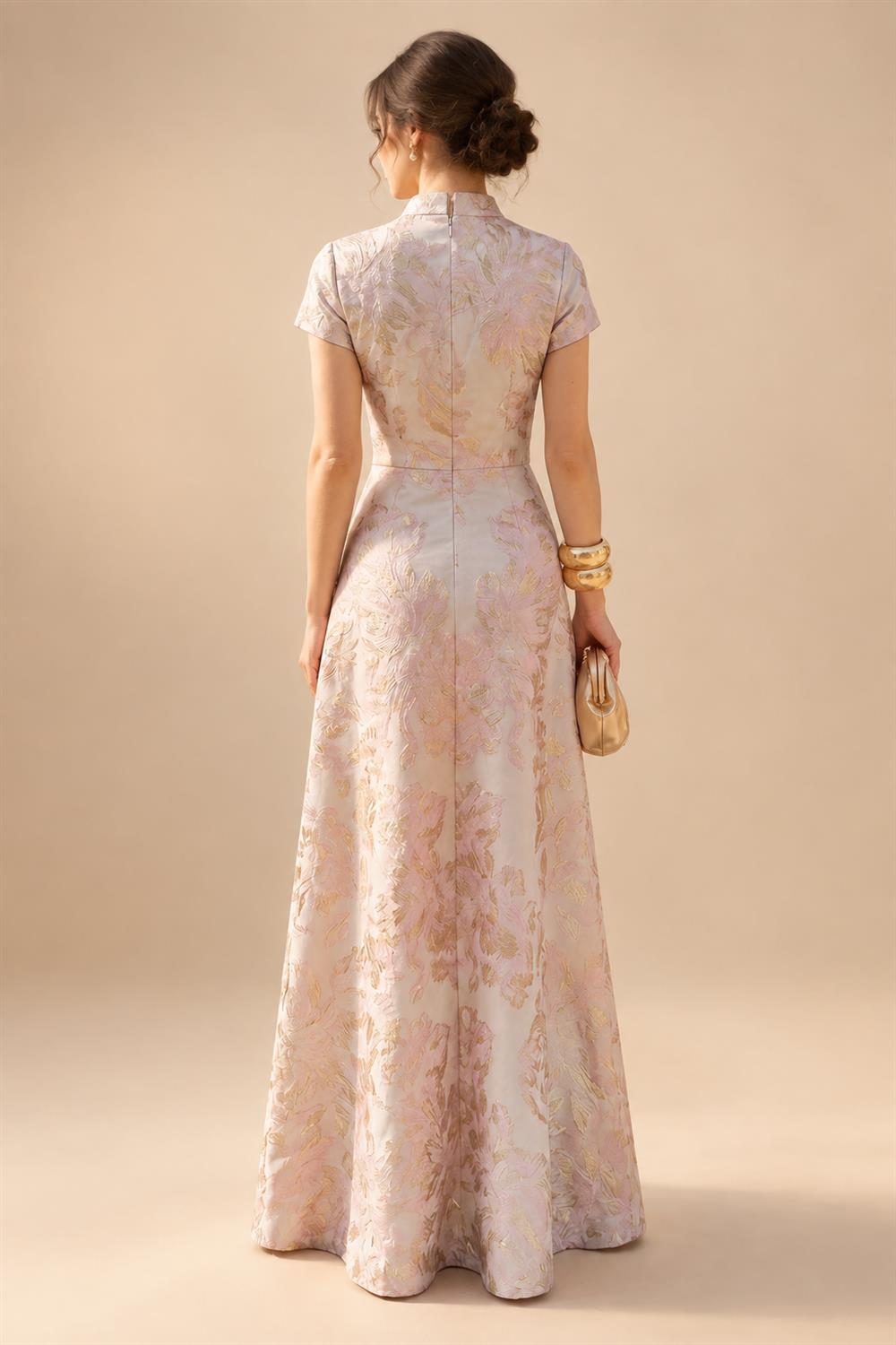A-Line Pleated Chiffon One Shoulder Floor-Length Mother of the Bride & Groom Dresses (SHI22500625)