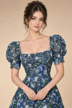 Lace V-Neck Floor-Length Mother of the Bride & Groom Dresses for Women with Ruffles (SHI22501076)