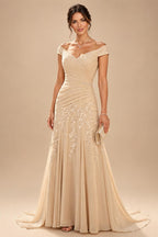 Jacquard A-Line/Princess Strapless Mini Homecoming Dresses with Bow & Pearls (SHI22370329)