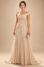 Jumpsuit V Neck Half Sleeve Long Sparkling Mother of the Bride Dresses with Belt (SHI22500201)
