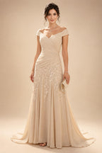 Sheath/Column Scoop Neck Satin Tea-Length Mother of the Bride & Groom Dresses with Ruched Waist (SHI22501621)