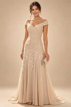 Lightweight Sheath Tea-Length Chiffon Mother of the Bride & Groom Dresses with Cowl Neck & Ruched Waist (SHI22500689)