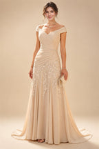 3/4 Sleeve Round Neck Sheath Midi Satin Mother of the Bride Dresses Formal Dress (SHI22500384)