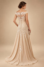 Sheath/Column Floral Lace Mother of the Bride & Groom Dresses with Rhinestones (SHI22500658)