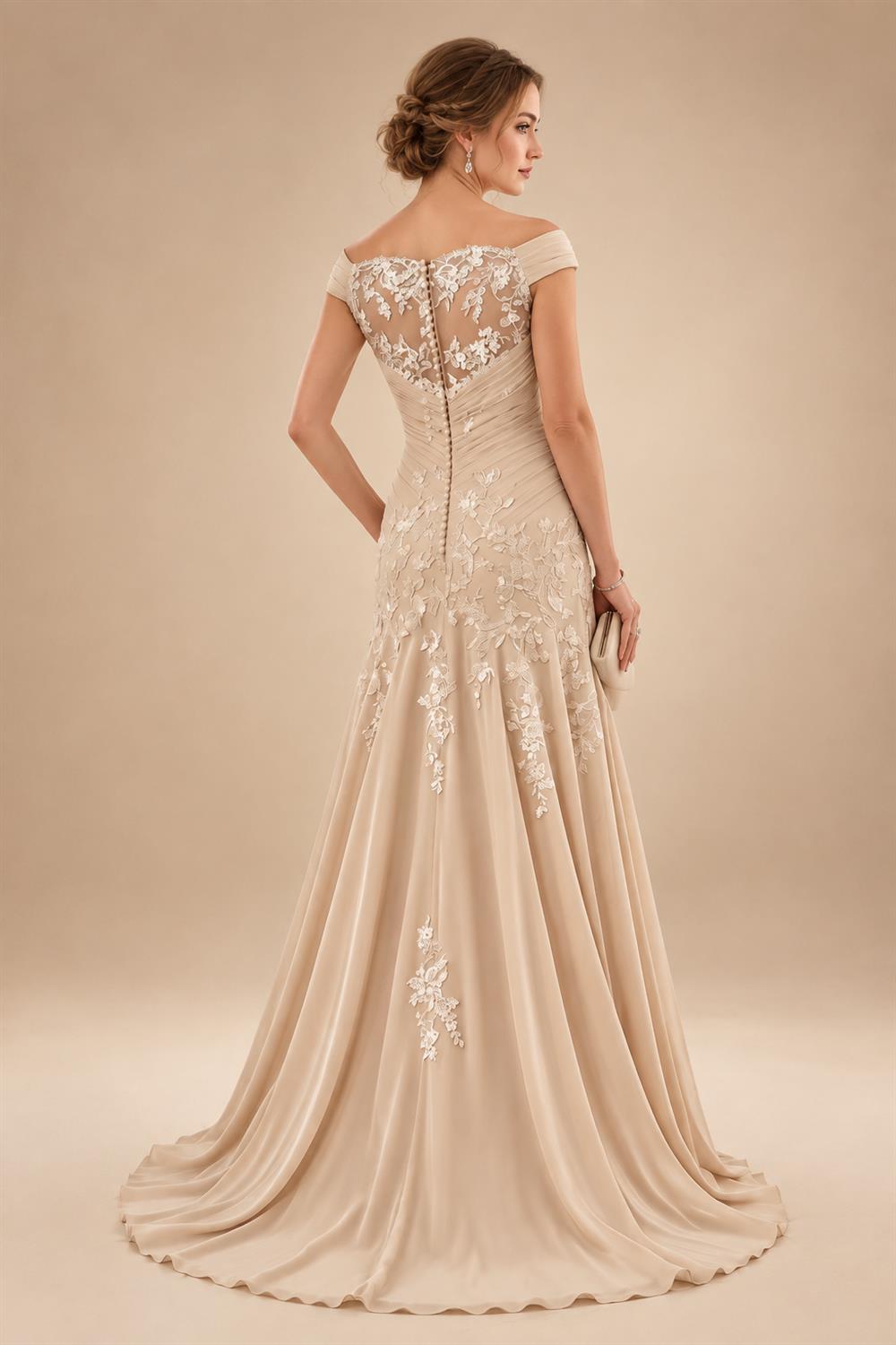 Sequin Floral Sheath/Column V-Neck Floor-Length Mother of the Bride & Groom Dresses with Ruched Waist (SHI22500972)