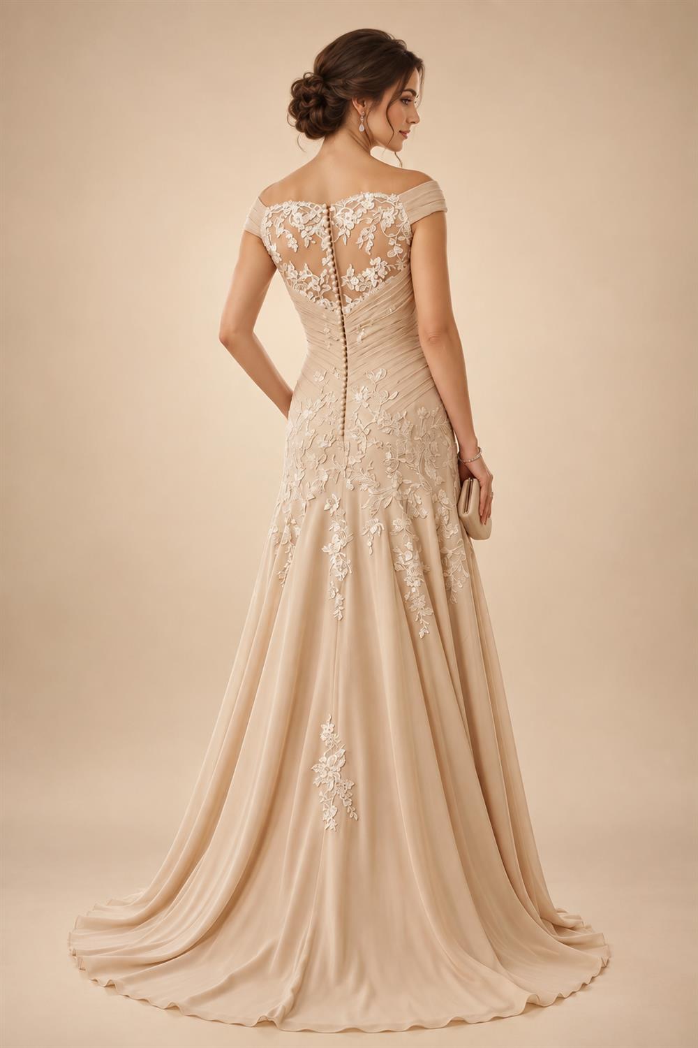 A-Line/Princess V-Neck Floral Print High-Low Mother of the Bride & Groom Dresses with Ruched Bodice (SHI22501569)