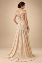 Jacquard Sheath/Column V-Neck Floor-Length Mother of the Bride & Groom Dresses with Ruched Waist (SHIB22500907)