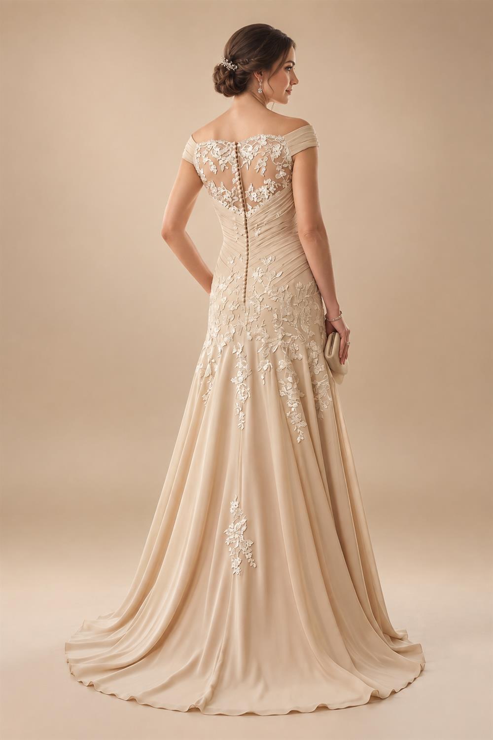 Jumpsuit V Neck Half Sleeve Long Sparkling Mother of the Bride Dresses with Belt (SHI22500201)