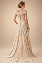 Sheath/Column Scoop Neck Satin Tea-Length Mother of the Bride & Groom Dresses with Ruched Waist & Rhinestones (SHI22501657)