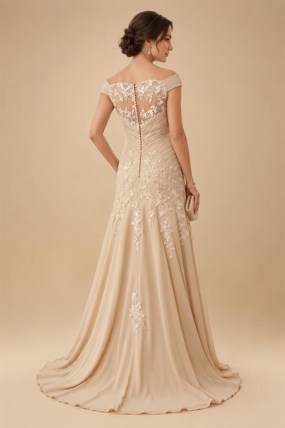 Chiffon A-Line/Princess One Shoulder Floor-Length Mother of the Bride & Groom Dresses with Ruffles & Ruched Waist (SHI22501248)