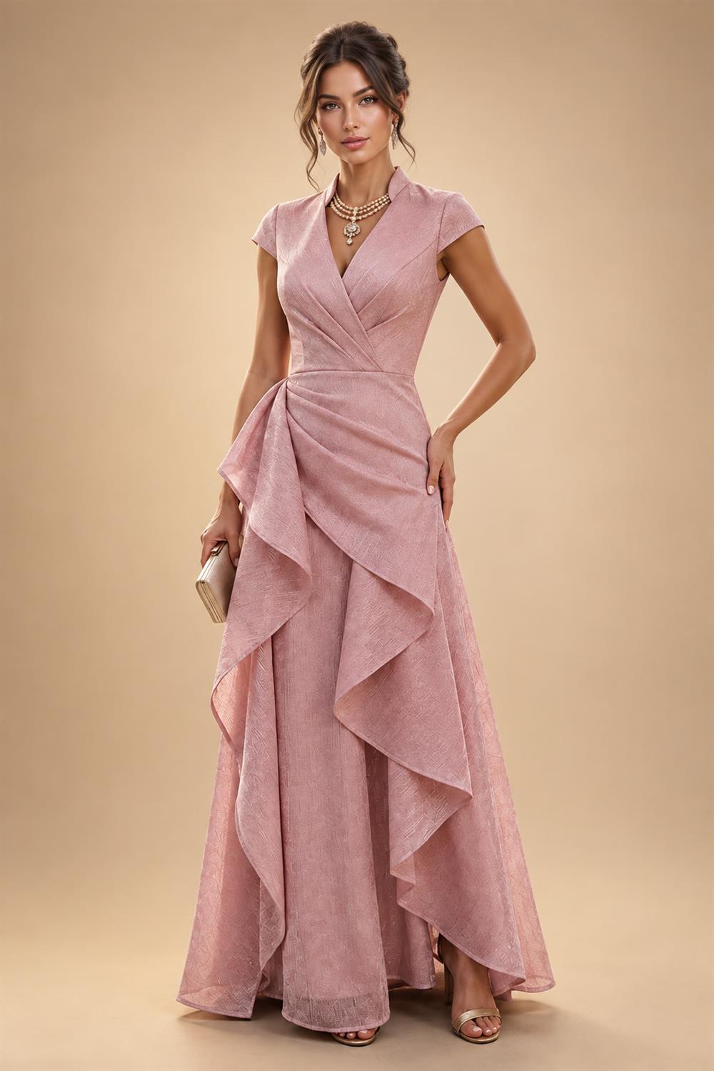 Jacquard A-Line/Princess Strapless Short Homecoming Dresses with Bow & Pearls (SHI22370324)