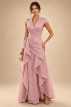 Sequin Floral Sheath Floor-Length Mother of the Bride & Groom Dresses with Satin Bodice (SHI22500925)