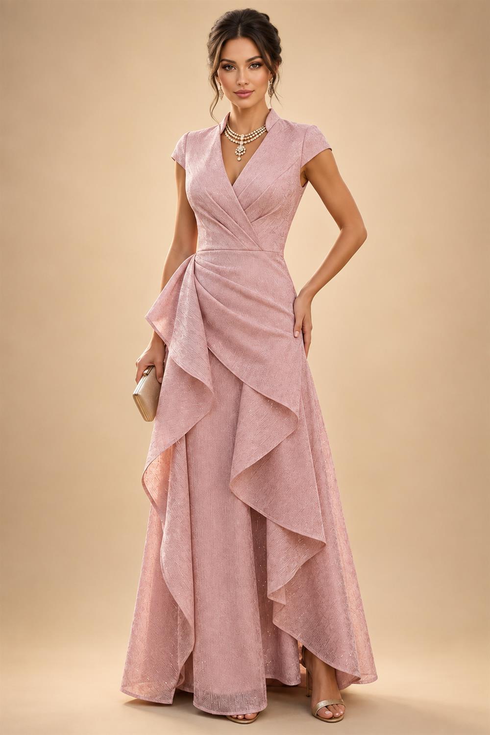Sheath/Column Scoop Neck Satin Tea-Length Mother of the Bride & Groom Dresses with Ruched Waist & Rhinestones (SHI22501657)