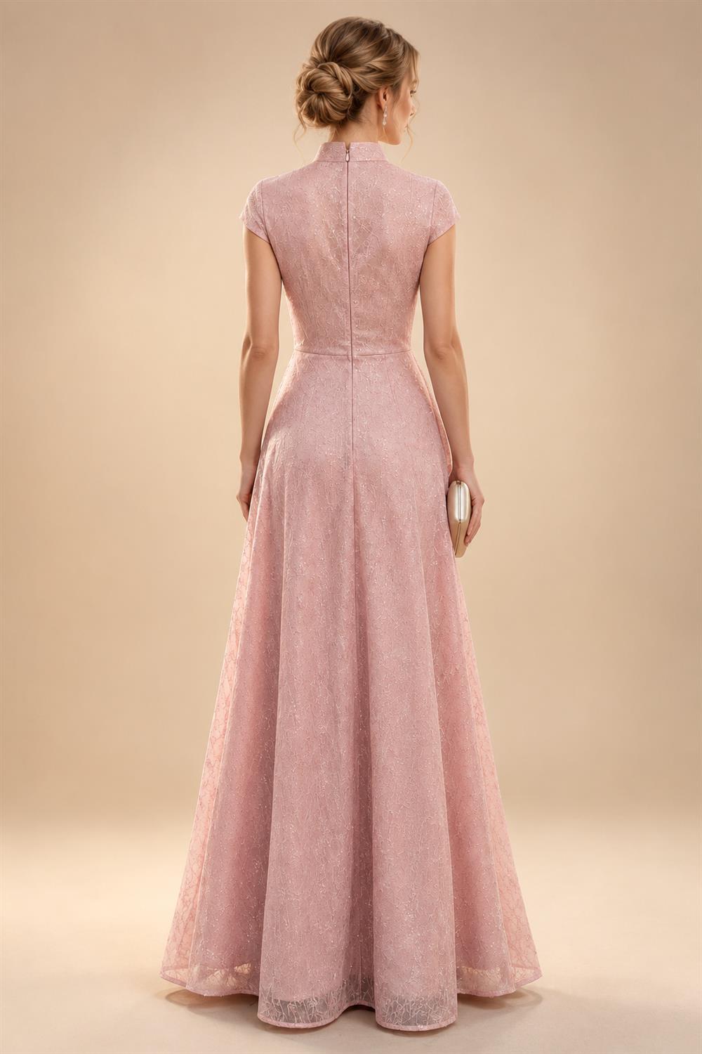 Sheath/Column Floral Lace Mother of the Bride & Groom Dresses with Rhinestones (SHI22500658)