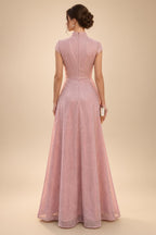 Scoop Neck Floral Print Mermaid Mother of the Bride Dresses (SHIR1110328)