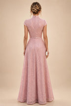 Elegant A-Line Chiffon Floor-Length Mother of the Bride & Groom Dresses with Satin Corset Bodice (SHI22500678)