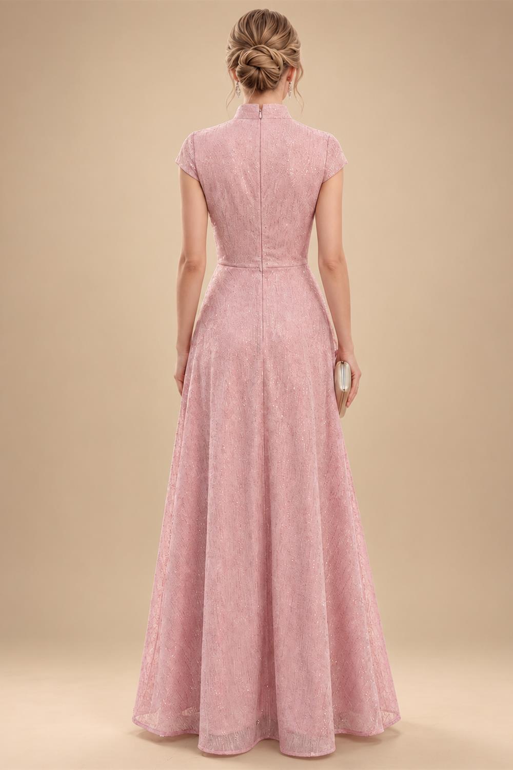 Sheath/Column Scoop Neck Satin Tea-Length Mother of the Bride & Groom Dresses with Ruched Waist (SHI22501621)