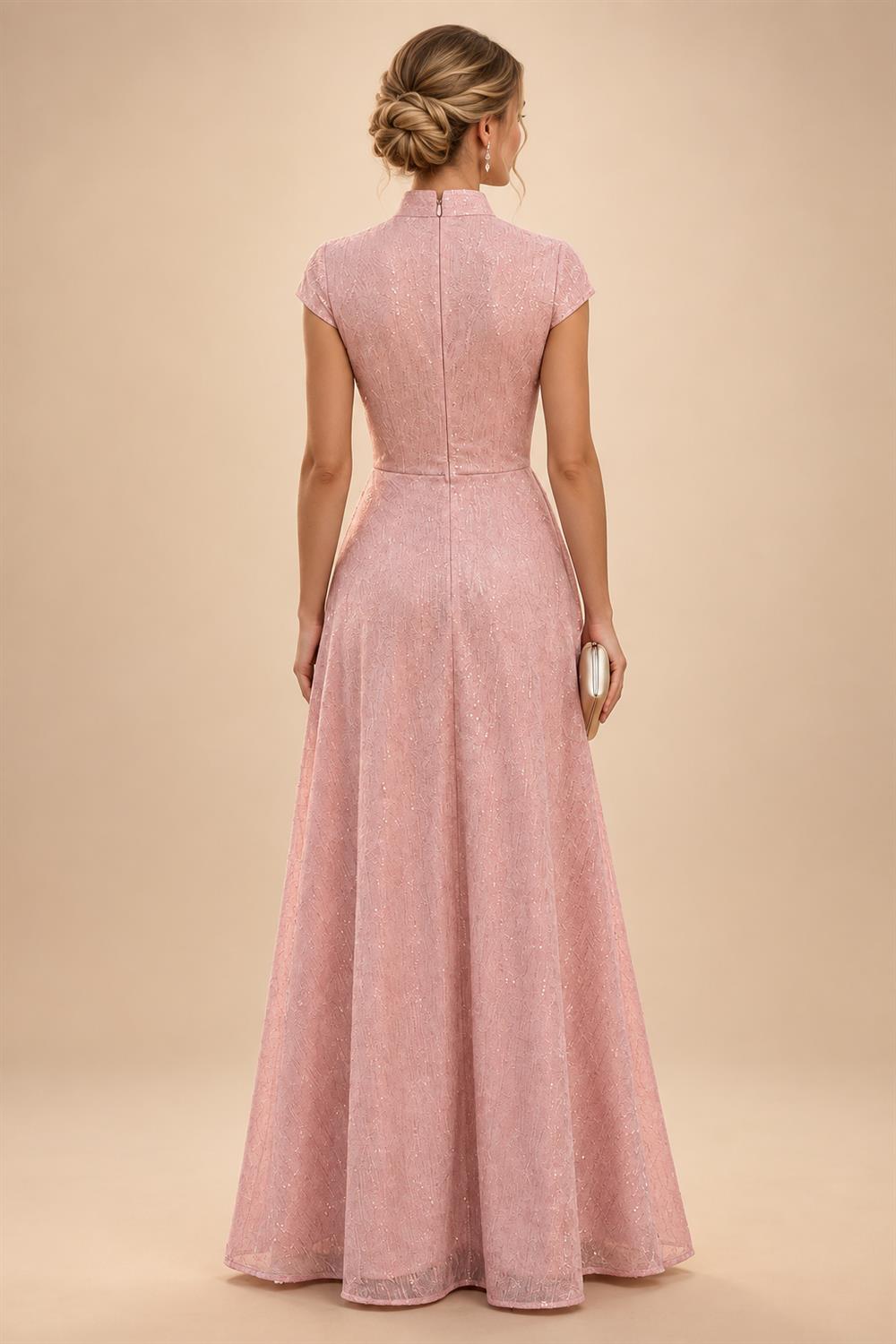 Jacquard A-Line/Princess Strapless Mini Homecoming Dresses with Bow & Pearls (SHI22370329)