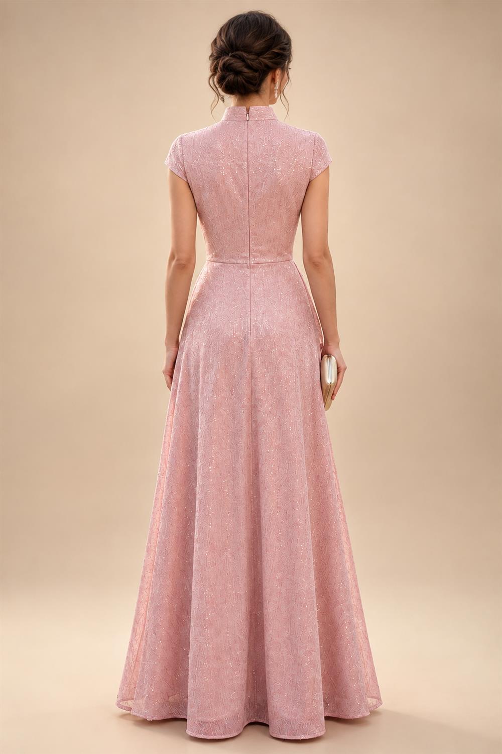 Jacquard A-Line/Princess Strapless Short Homecoming Dresses with Bow & Pearls (SHI22370324)