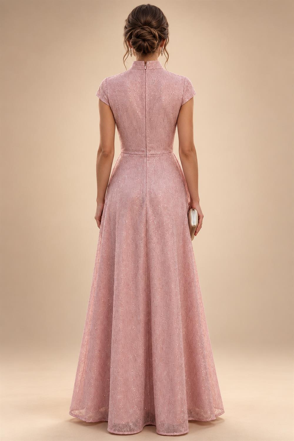 Sequin Floral Sheath Floor-Length Mother of the Bride & Groom Dresses with Satin Bodice (SHI22500925)