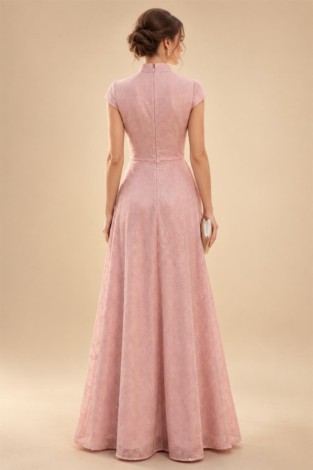 Mermaid/Trumpet One Shoulder Floral Embroidery Maxi Mother of the Bride & Groom Dresses with Side Sash & Ruched Waist (SHI22501626)