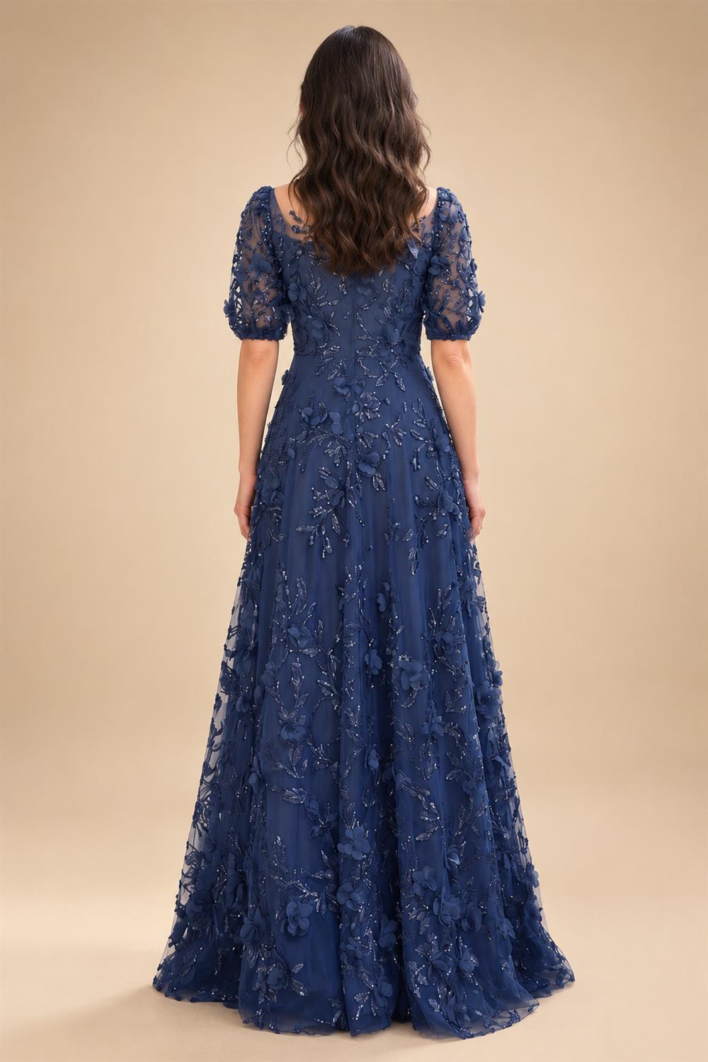 A-Line/Princess V-Neck Chiffon Maxi Mother of the Bride & Groom Dresses with Rhinestones & Pleats (SHI22501693)
