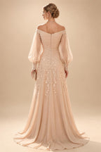Sheath/Column V-Neck Sequin Maxi Mother of the Bride & Groom Dresses with Ruched Waist & Side Sash (SHI22501697)