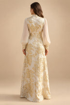 A-Line/Princess Scoop Neck Satin High-Low Mother of the Bride & Groom Dresses with Sequin Floral & Pleats (SHI22501631)