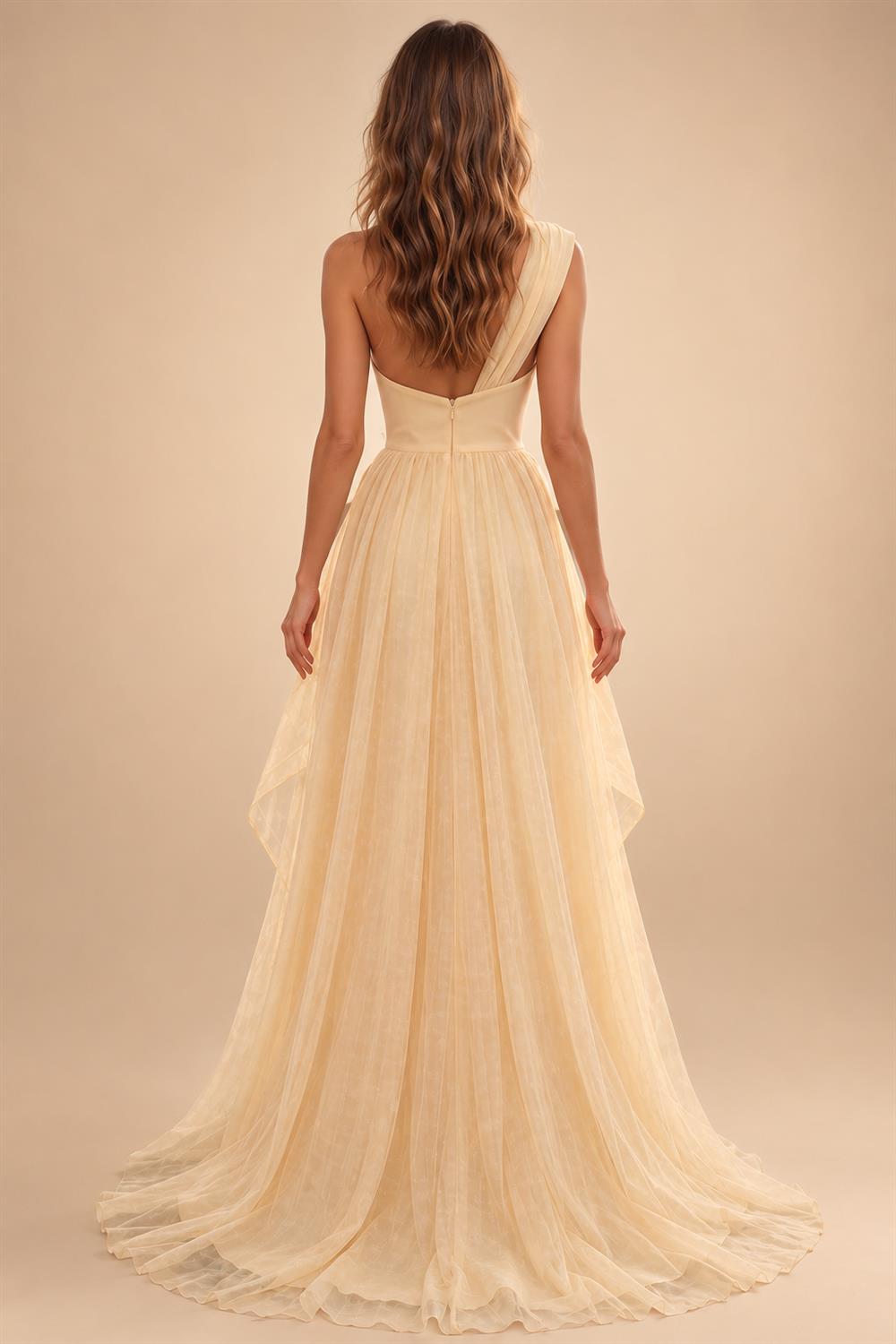 Chiffon Lace A-Line/Princess Off Shoulder Long Mother of the Bride & Groom Dresses with Ruched Waist & Sweep Train (SHI22501250)